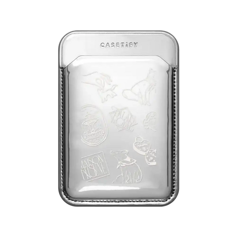 Maison Kitsuné Art Nouveau Stamps Snappy Wallet