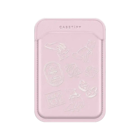 Maison Kitsuné Art Nouveau Stamps Snappy Wallet