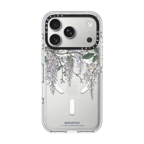 Bridgerton Draping Wisteria Custom Case