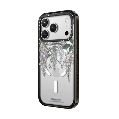 Bridgerton Draping Wisteria Custom Case