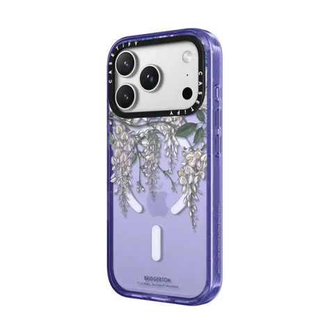 Bridgerton Draping Wisteria Custom Case