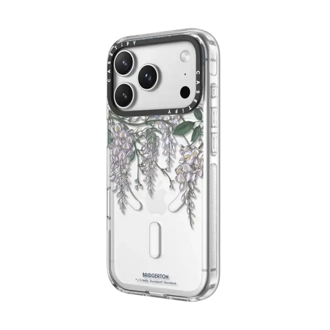 Bridgerton Draping Wisteria Custom Case