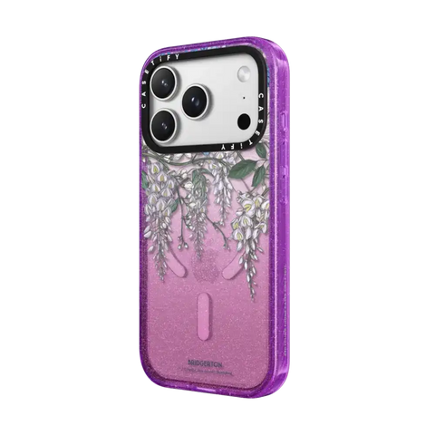 Bridgerton Draping Wisteria Custom Case