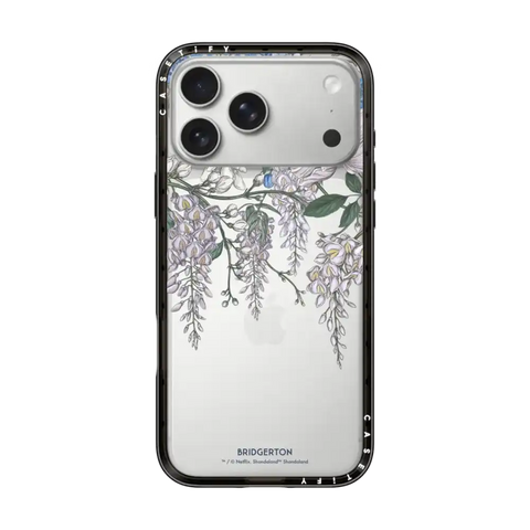Bridgerton Draping Wisteria Custom Case