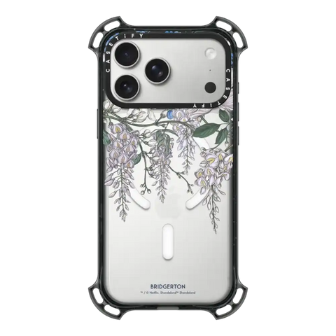 Bridgerton Draping Wisteria Custom Case