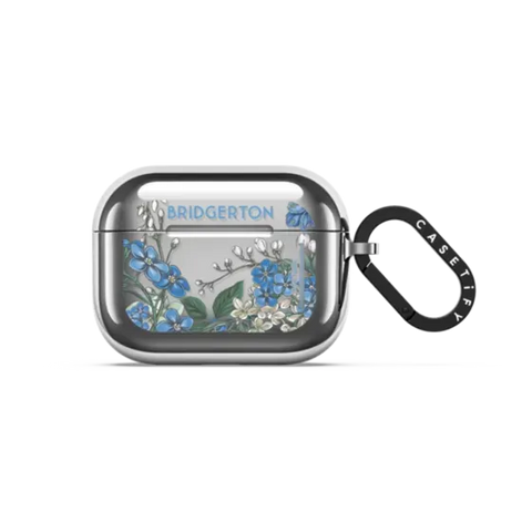 Bridgerton Floral Frame Earbuds Case