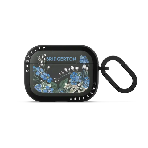 Bridgerton Floral Frame Earbuds Case