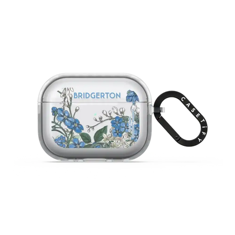 Bridgerton Floral Frame Earbuds Case