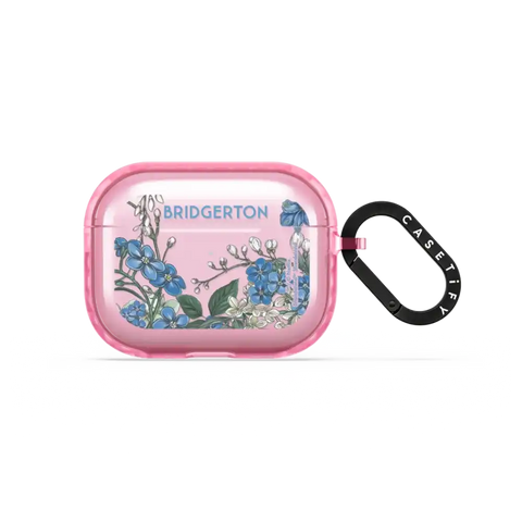 Bridgerton Floral Frame Earbuds Case