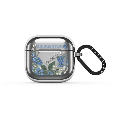 Bridgerton Floral Frame Earbuds Case