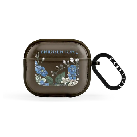 Bridgerton Floral Frame Earbuds Case