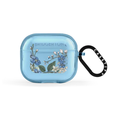 Bridgerton Floral Frame Earbuds Case