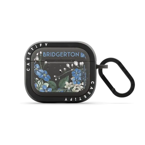 Bridgerton Floral Frame Earbuds Case