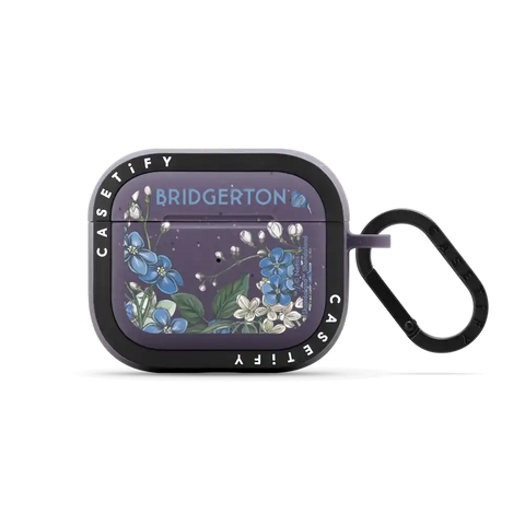 Bridgerton Floral Frame Earbuds Case