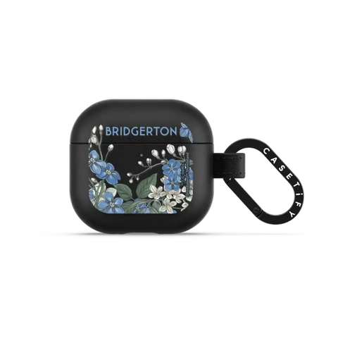 Bridgerton Floral Frame Earbuds Case