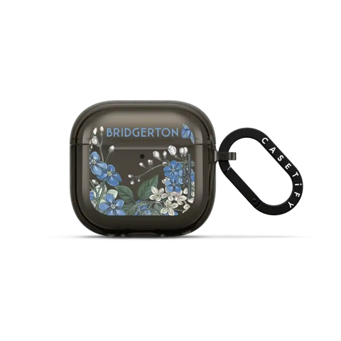 Bridgerton Floral Frame Earbuds Case