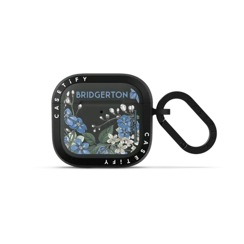 Bridgerton Floral Frame Earbuds Case