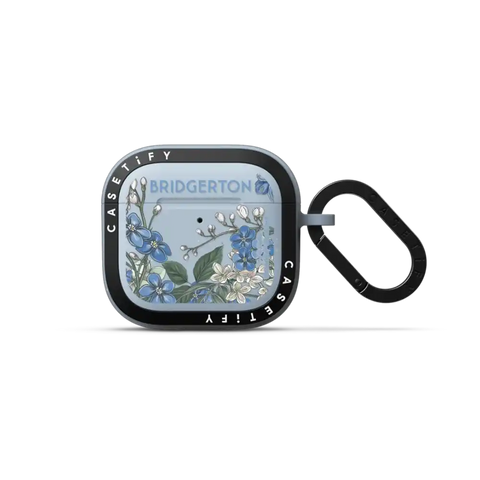 Bridgerton Floral Frame Earbuds Case