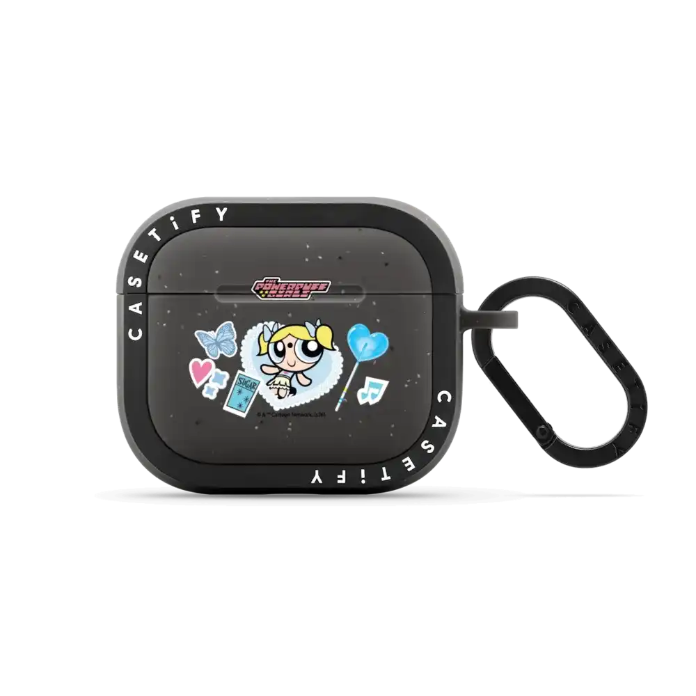 The Powerpuff Girls Bubbles Sticker Earbuds Case