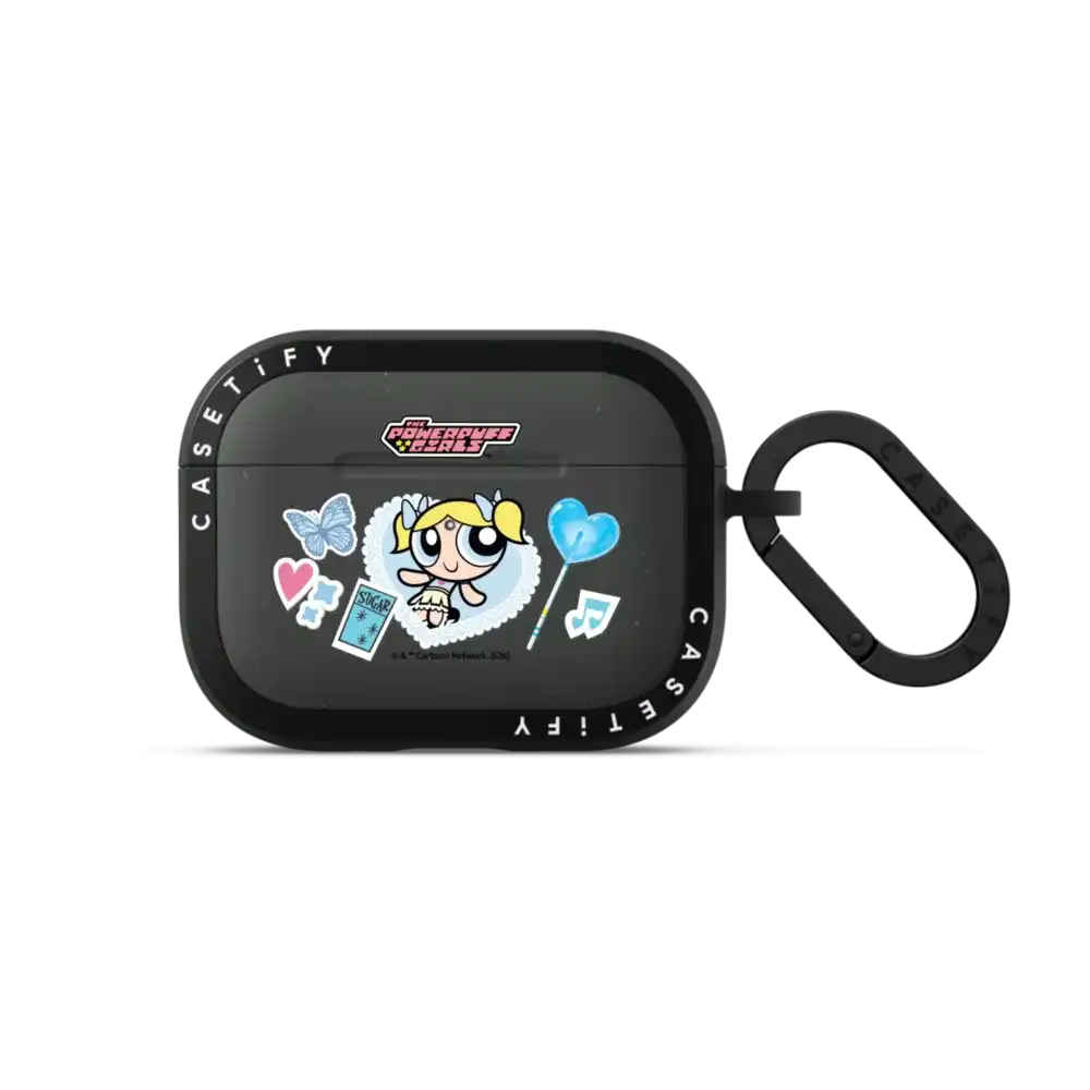 The Powerpuff Girls Bubbles Sticker Earbuds Case