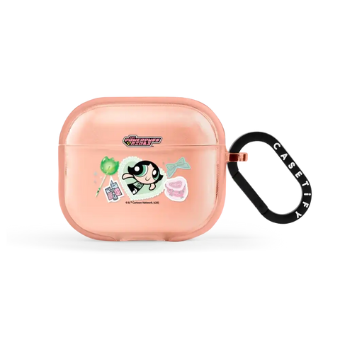 The Powerpuff Girls Buttercup Sticker Earbuds Case