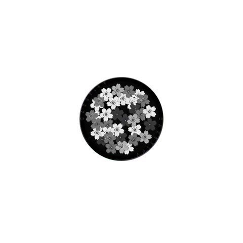 Spring Ditsy Florals - Black