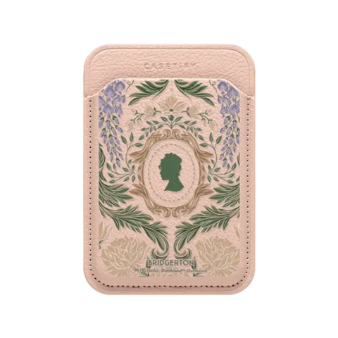 Bridgerton Damask Pattern Snappy Wallet