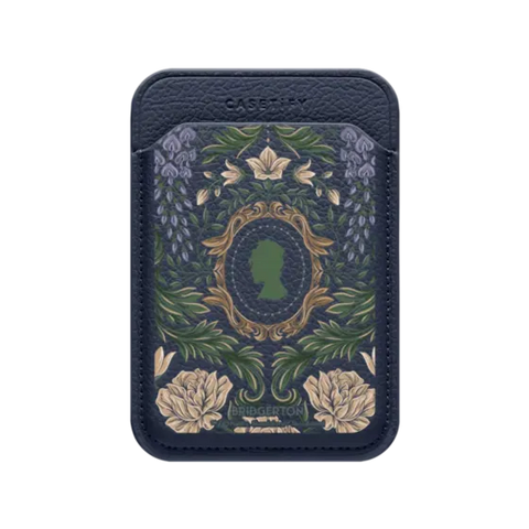 Bridgerton Damask Pattern Snappy Wallet