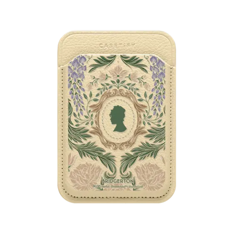 Bridgerton Damask Pattern Snappy Wallet