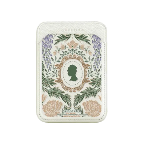 Bridgerton Damask Pattern Snappy Wallet