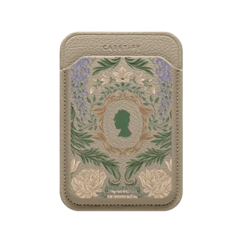Bridgerton Damask Pattern Snappy Wallet