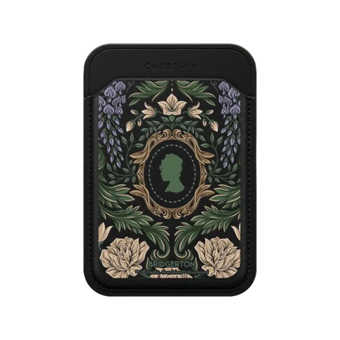 Bridgerton Damask Pattern Snappy Wallet