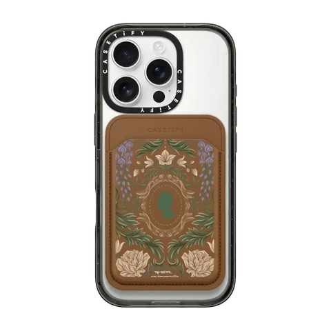 Bridgerton Damask Pattern Snappy Wallet