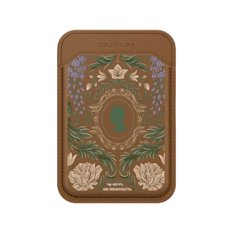 Bridgerton Damask Pattern Snappy Wallet