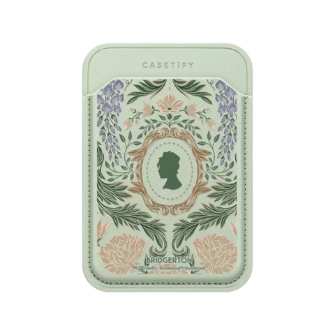 Bridgerton Damask Pattern Snappy Wallet