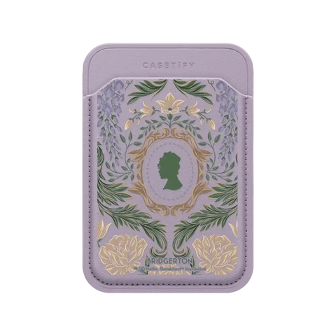 Bridgerton Damask Pattern Snappy Wallet