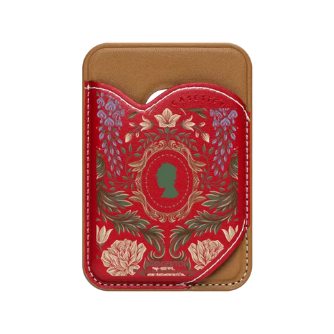 Bridgerton Damask Pattern Snappy Wallet