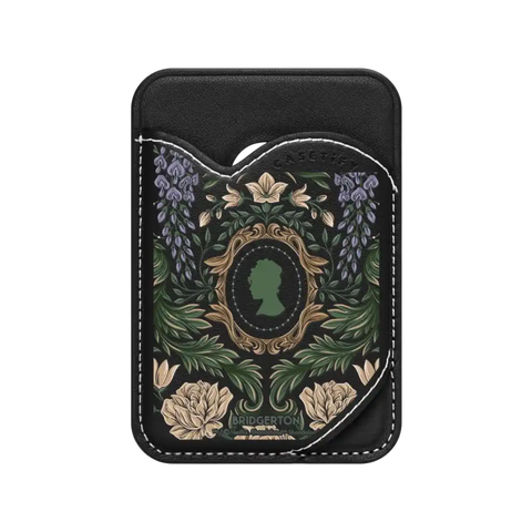 Bridgerton Damask Pattern Snappy Wallet