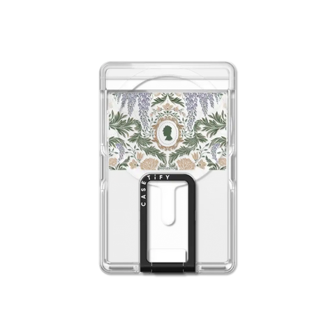 Bridgerton Damask Pattern Snappy Wallet