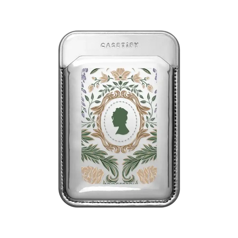 Bridgerton Damask Pattern Snappy Wallet