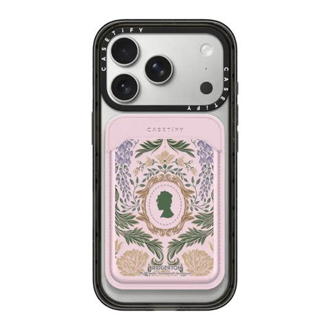 Bridgerton Damask Pattern Snappy Wallet