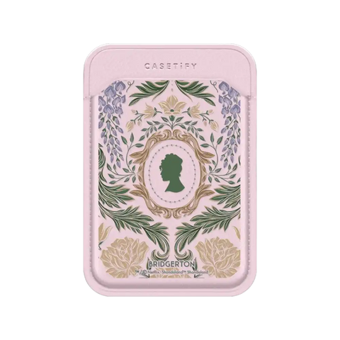 Bridgerton Damask Pattern Snappy Wallet