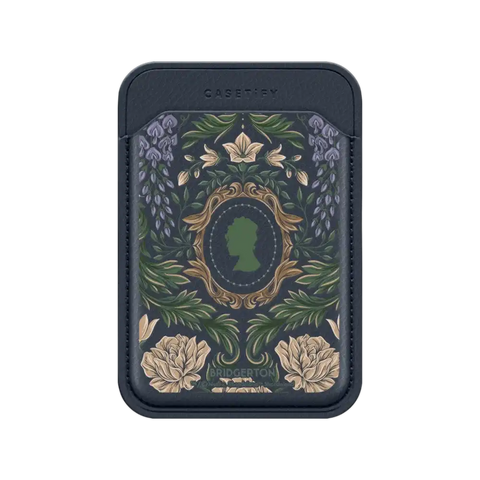 Bridgerton Damask Pattern Snappy Wallet