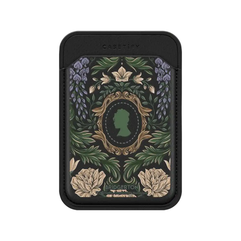 Bridgerton Damask Pattern Snappy Wallet