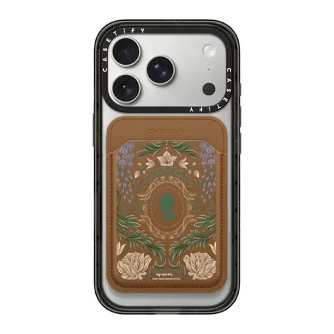 Bridgerton Damask Pattern Snappy Wallet