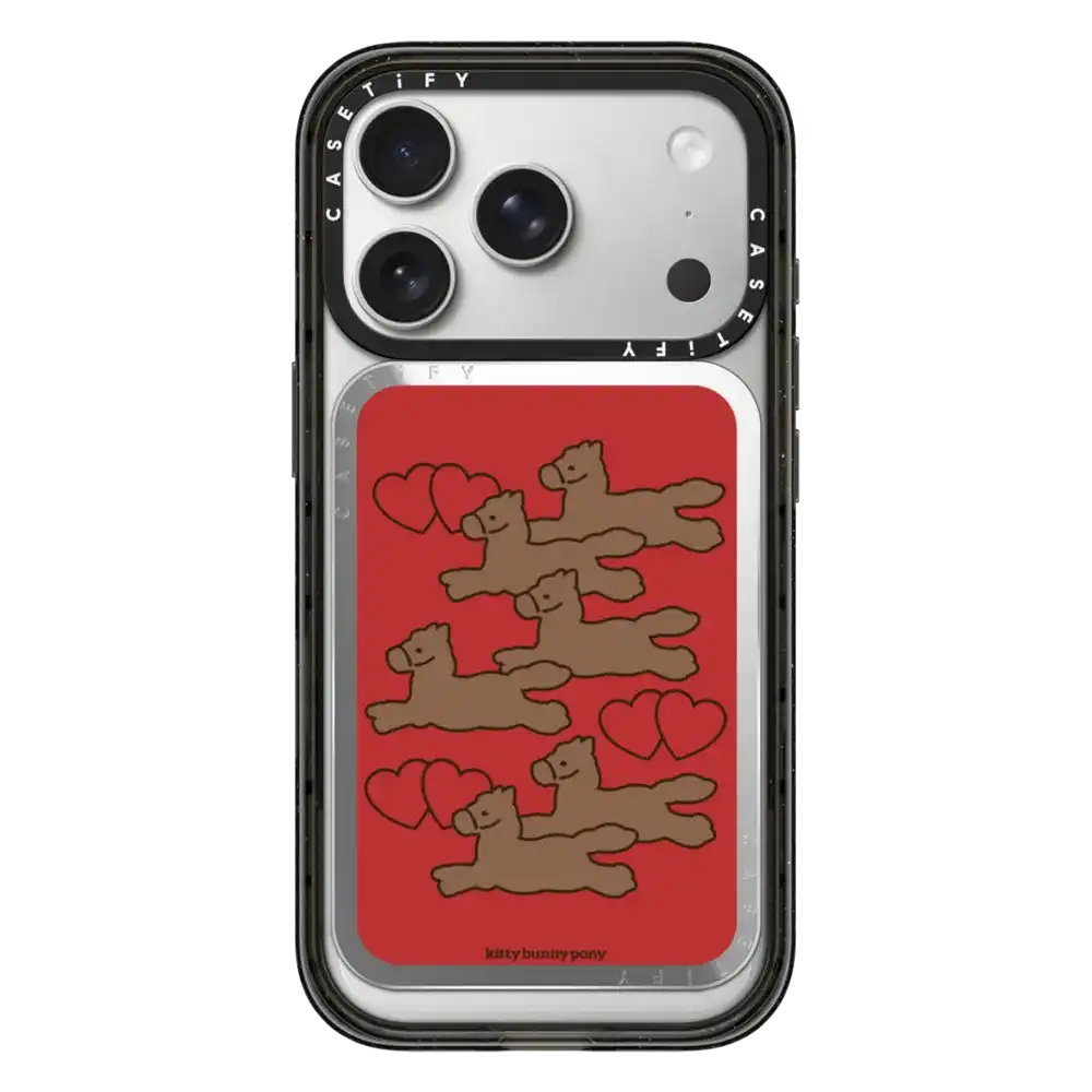 Happy Pony Tweedle Snappy Cardholder Stand