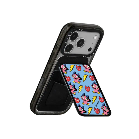 Heart and Thunder Pattern (Blue)