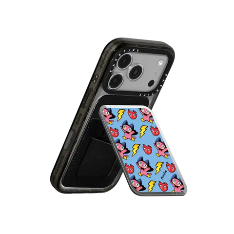 Heart and Thunder Pattern (Blue)