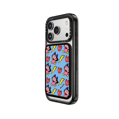 Heart and Thunder Pattern (Blue)
