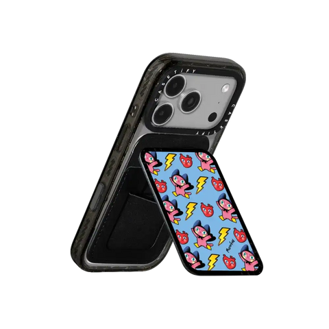 Heart and Thunder Pattern (Blue)